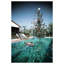 Christmas Swim Print by Slim Aarons-741827159-741827176