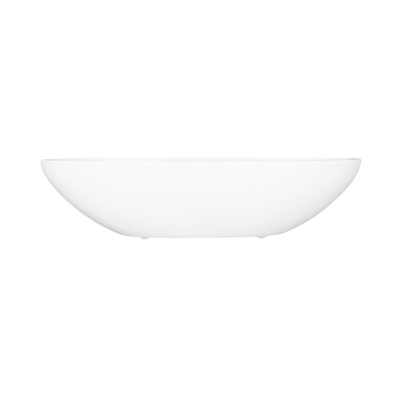 Elite Global Solutions Belize Melamine Serving Bowl, White