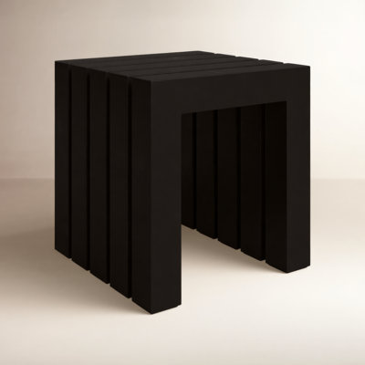 Kine Steel Accent Stool