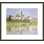 «The Church at Vetheuil» par Claude Monet, impression giclée encadrée