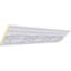 Moulure couronnée 3 3/4 po H x 4 1/8 po x P 5 1/2 po x L 94 1/2 po