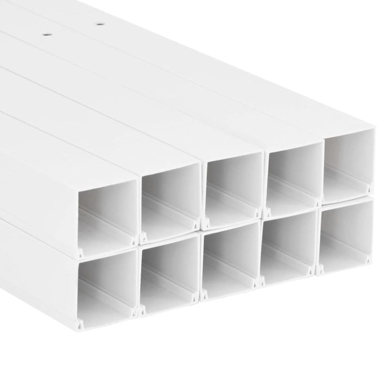 VidaXL Cable Cover, 2.4" H x 39.4" W x 3.9" D