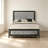 King Size Upholstered Platform Bed