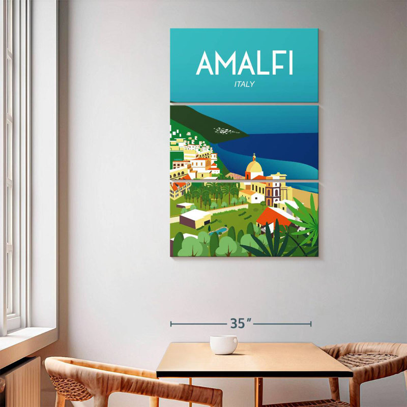 Amalfi, 65" H x 42" W