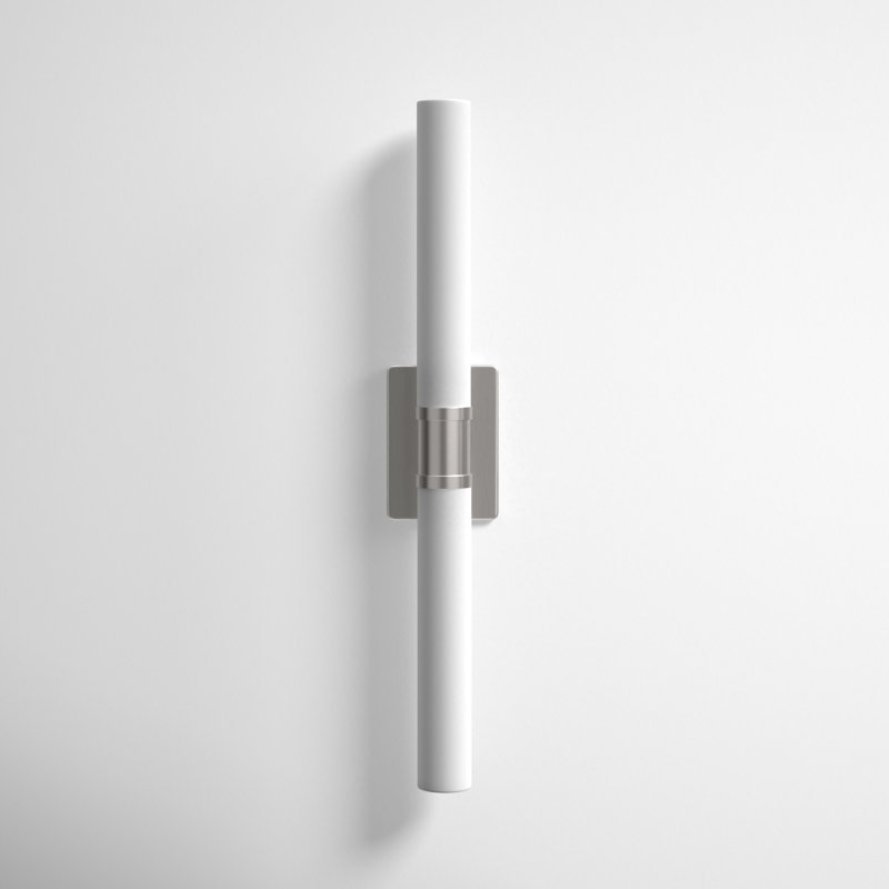 Evelien 2 - Light Dimmable Vanity Light, Brushed Nickel, 60 W, 30" H x 5" W x 3.63" D