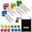 GSE 24 Grams Professional Steel Tip Dart Set with Dart Sharpener & Storage Bag (12-Pack)