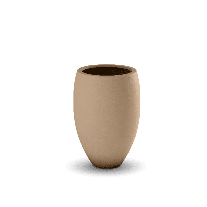 Brandy Concrete Planter, Adobe Bluff, 28" H x 22" W x 22" D