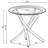 Cherline Round Glass Top Coffee Table Set-101430471-122567288