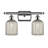Brysin 15" W 2-Light Dimmable Metal Vanity Light with Glass Shades-848961679-848961680