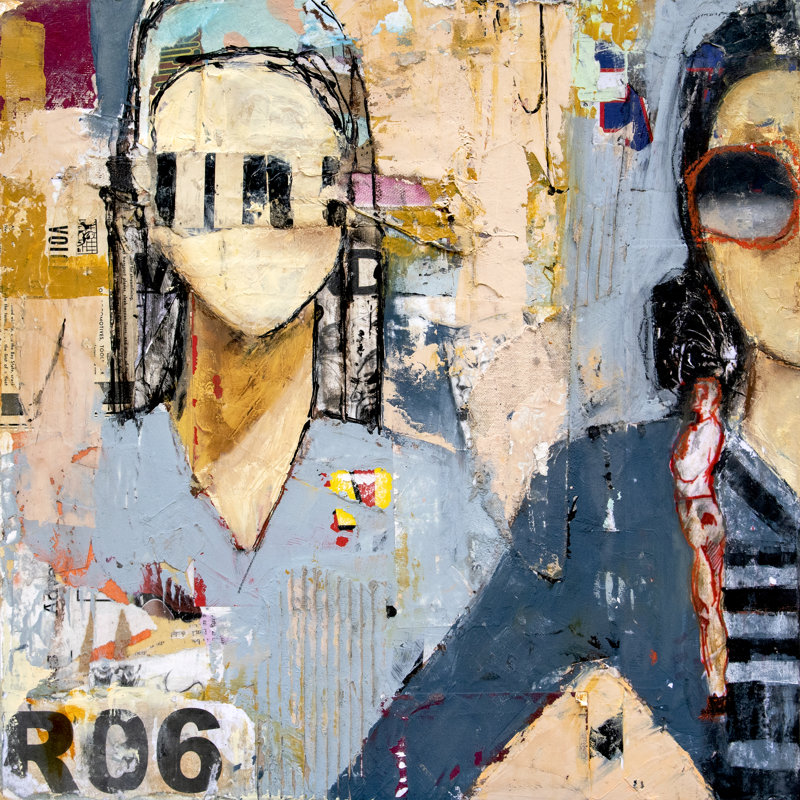 " Sunset Blvd. " by Erin Ashley, 36'' W x 36'' H