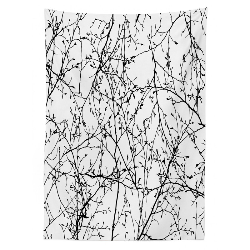 Abstract Tablecloth, 70" L x 52" W