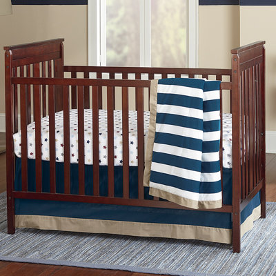 Bhavin 3 - Piece Crib Bedding Set