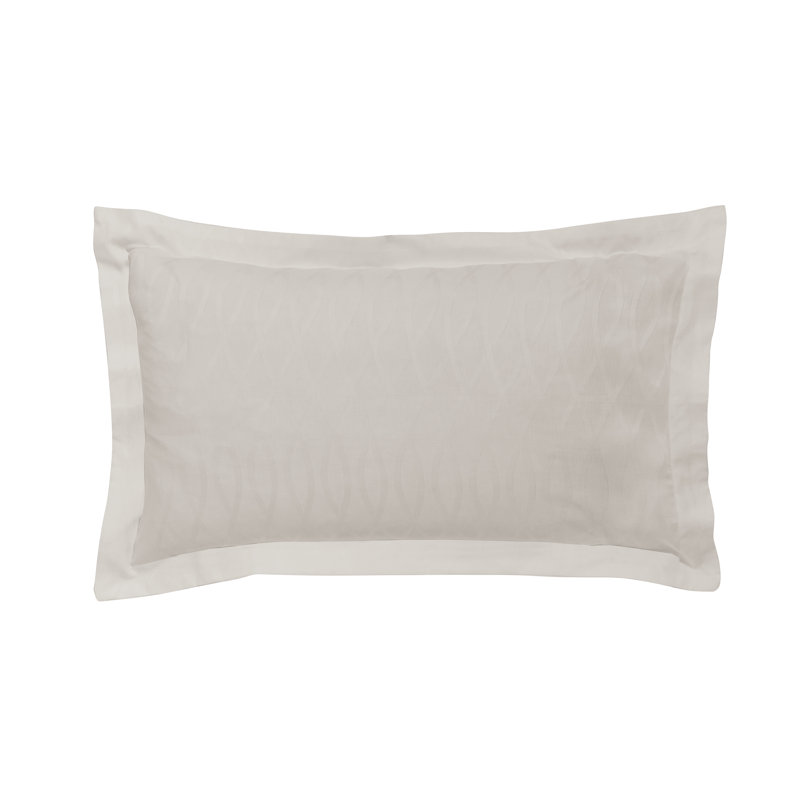 Ravello Cotton Duvet Cover Set, Cream, Super King Duvet Cover + 2 Pillowcases