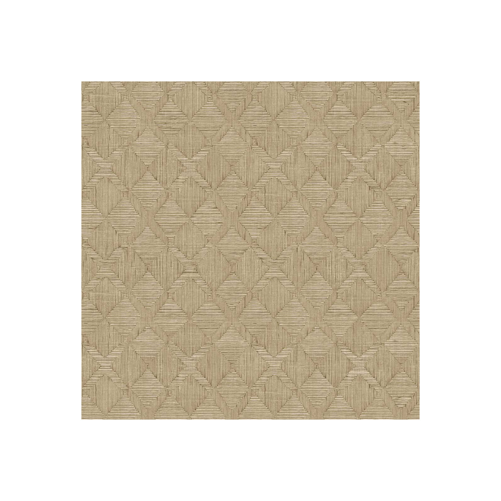 Hoffmann Faux Sisal Textured Peel and Stick Wallpaper by Jeremiah Brent, Beige