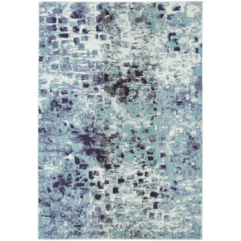 Mayon Abstract Hand Woven Area Rug, Rectangle 122 x 183 cm