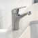 Denbigh Tap for Lavatory, Polished Chrome Mono Basin Mixer  Bathroom Tap with waste