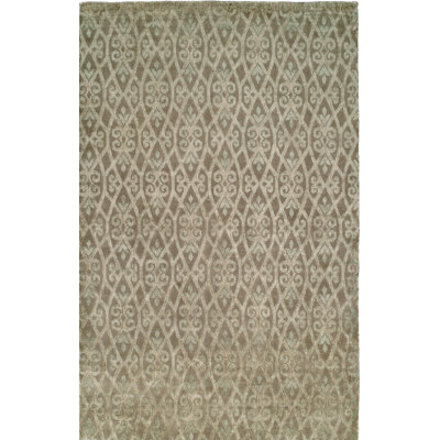 Geometric Area Rug in Beige