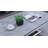 Elliann Silver Gray Coffee Table with Four Metal Geometric Legs and 48‘’ Gray High Gloss top