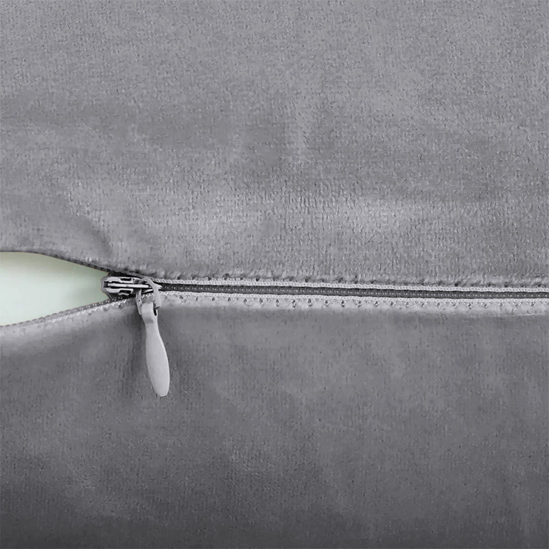 Square Scatter Cushion Cushion Cover, Silver