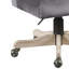 Chaise de bureau pivotante à roulettes