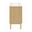  Classe 24" Freestanding Bathroom Vanity in Natural Oak with 3-Hole Centerset Sink Top-106955644-106955645