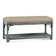 Banc de rangement en osier Summer Retreat