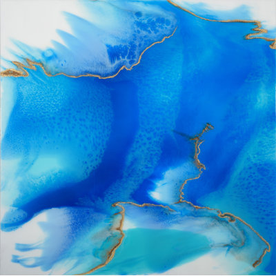 «Dreaming In Color 2» par Allison Esley - Peinture sans cadre