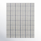 Louisa Plaid Handmade Flatweave Light Gray/Oatmeal/Gray Area Rug