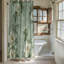 Rideau de douche 1 pièce Elegant Sage Florals-703983882
