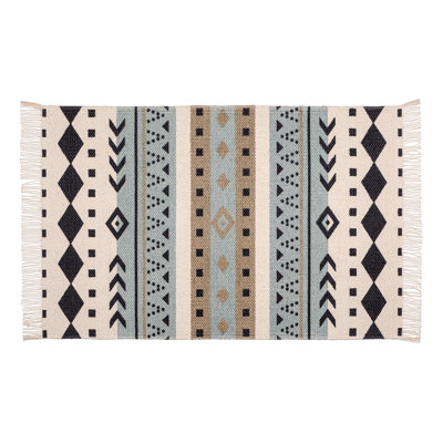 Melmore Cotton Non-Slip Bath Mat