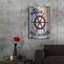Breakwater Bay «Shipwheel» par Art Licensing Studio, art mural en métal-1066978534