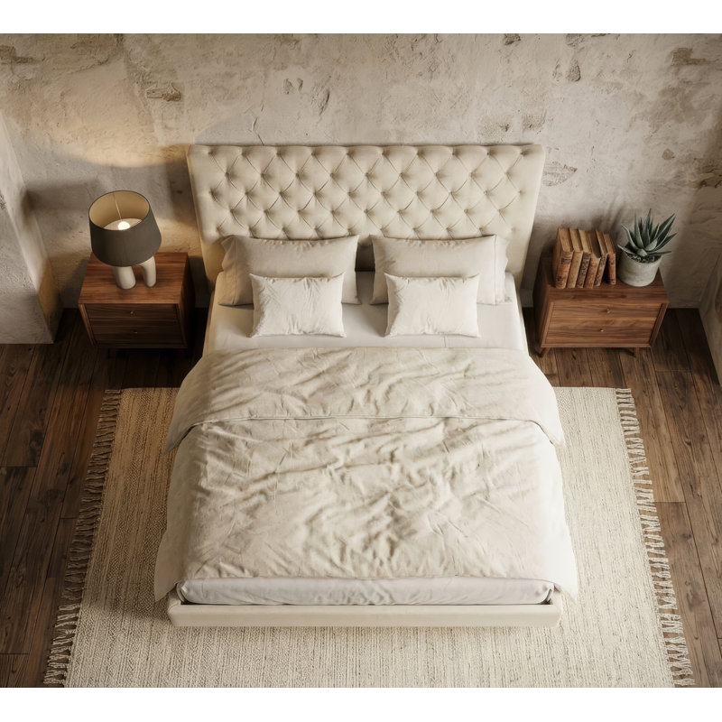 Lit de luxe en coton très grand, Très grand lit