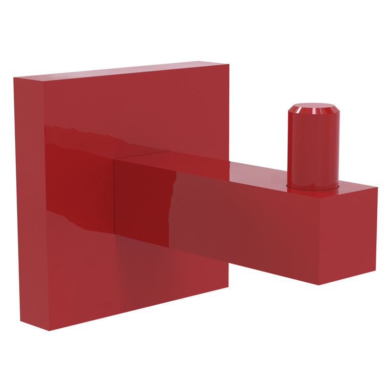 Dayton Wall Mounted Robe Hook, Fire Engine Red