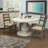 Baszto Round Solid Wood Dining Table