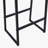24" Modern Backless Saddle Counter Height Bar Stools With Metal Frame for Kitchen Island-629761592