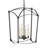 Olive 4-Light Dimmable Geometric Lantern Chandelier-33484716