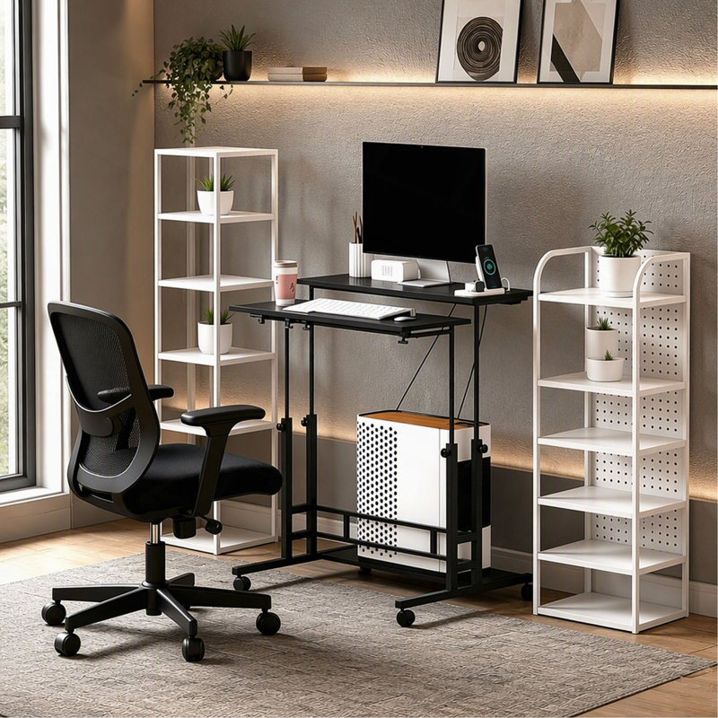 Bureau, bureau debout, bureau debout réglable (seulement bureau)