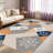 Nordic Snowflake Pattern   area rugs for Living Room, Soft and Comfortable, Suitable for all seasons, easy to maintain, machine washable Indoor floor mat, Under Table Farmhouse suitable for Bedroom, Dining Room, Study,  Balcony, Home Decor Patio-1568261327