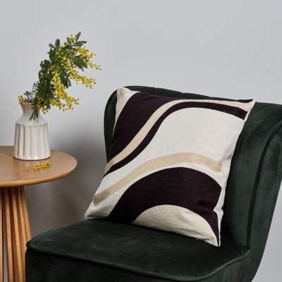 Brianamarie Abstract Square Euro Pillow Cover