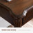 Nut-Brown Rectangular Solid Wood with 3 drawers desk-1649861928