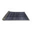 Tapis abstrait bleu foncé Huckins-778548093