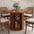 47.24" Round Pedestal Dining Table-560120298