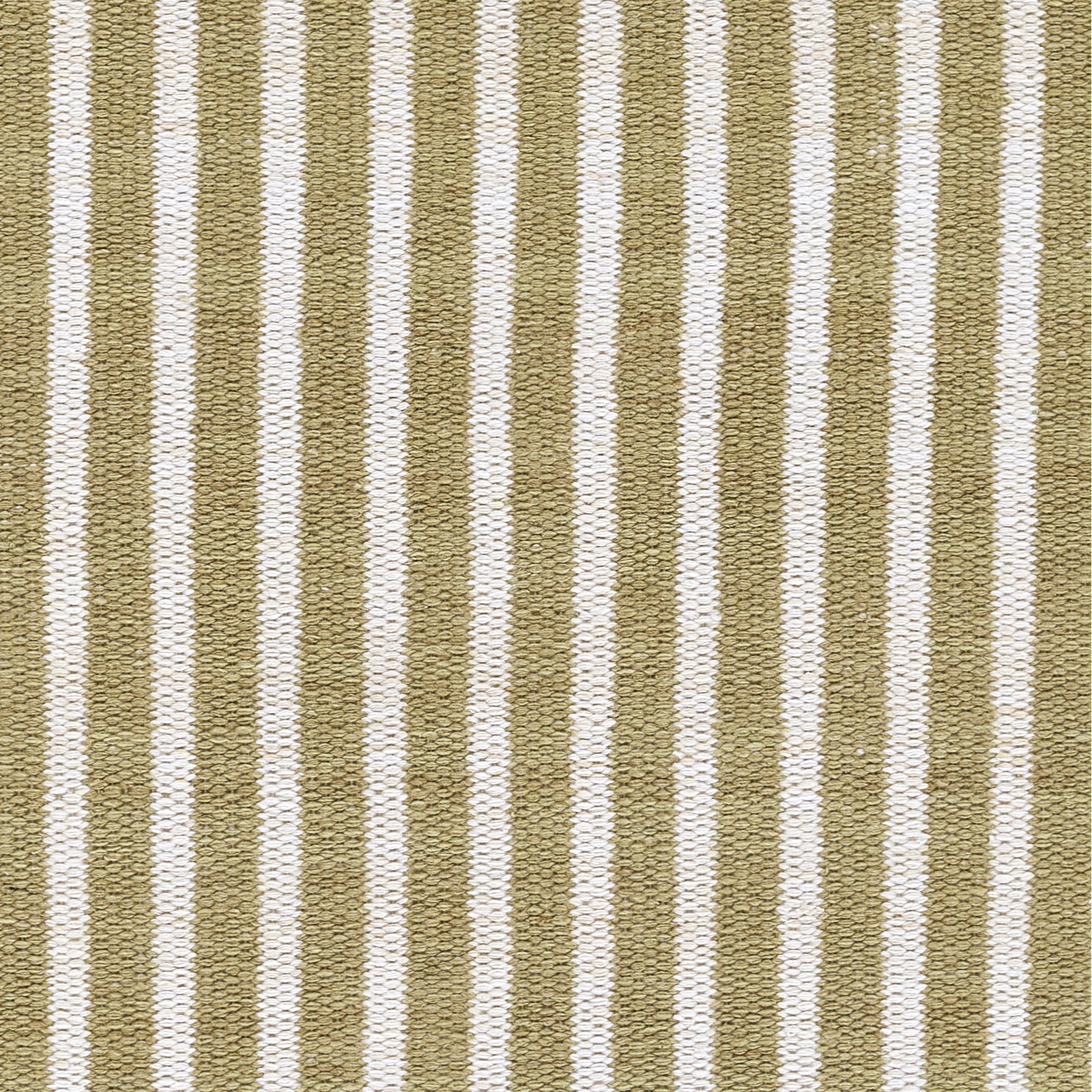 Acerra Green Hand-Woven Striped Outdoor Rug, Rectangle 5' x 7'6"