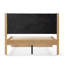 Lit tapissier en bois massif Tagen Maura-704080227