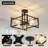 4-Lights Ceiling Light Light Fixture Industrial Flush Mount Ceiling Light Farmhouse Chandelier Lighting For Kitchen Island Dining Room Bedroom Foyer Hallway-1563729939