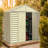 Woodbridge 10.5 ft. W x 5 ft. D Vinyl Storage Shed with Foundation