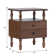 Vivienne Easy Assembly Solid Wood Spindle 2-Drawer Nightstand