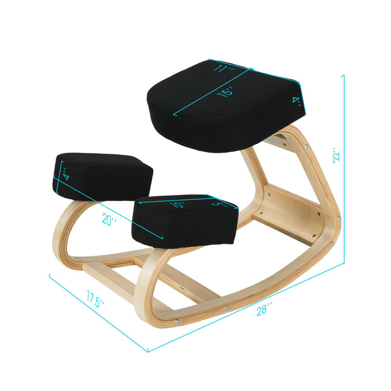 Fauteuil ergonomique Munson, Noir