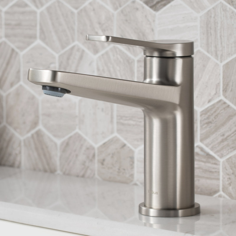 Robinet de salle de bain Indy, Acier inoxydable qui ne tache pas