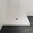 OVE Decors 36" x 32" Rectangle Shower Base Pan, White Acrylic, Center Drain, Reversible Design